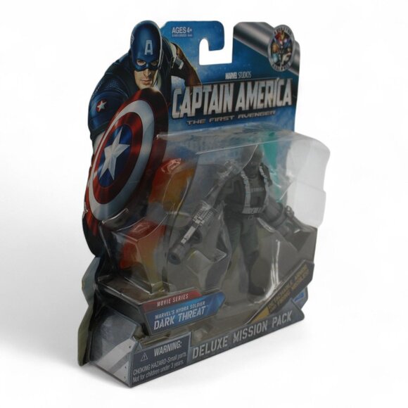 Marvel Captain America Dark Threat Hydra Soldier Action Figure With Detachable A - Picture 8 of 8